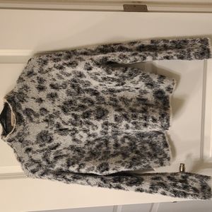 Animal print sweater